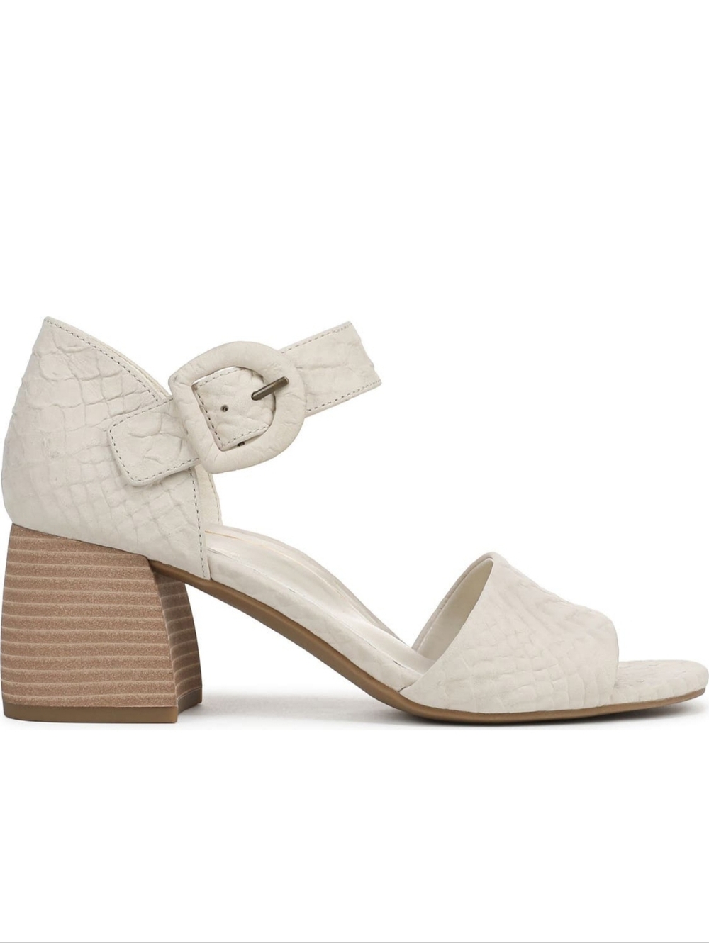 Sizes 5 To 13 Vionic Comfy Block 2.5" Heels Leather Summer Sandals Shoes - Picture 8 of 12